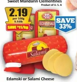 Starsky Edamski or Salami Cheese offer