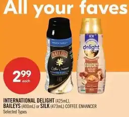 Shoppers Drug Mart International Delight coffee enhancer offer