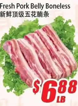 WinCo Food Mart Fresh Pork Belly Boneless offer