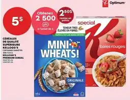 Provigo Kellogg's mini wheats original offer