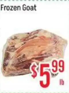 FreshLand Supermarket Frozen Goat offer