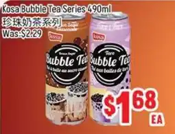 FreshLand Supermarket Kosa Bubble Tea Series offer