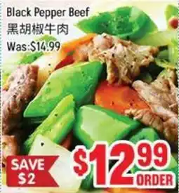 FreshLand Supermarket Black Pepper Beef offer
