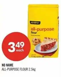 Shoppers Drug Mart No Name all-purpose flour offer