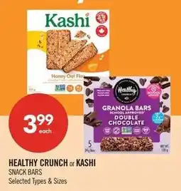 Shoppers Drug Mart Healthy Crunch or Kashi snack bars offer