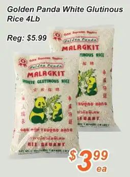 Golden Fresh Market Golden Panda white glutinous rice offer