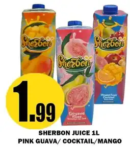 Alnejmah Sherbon juice pink guava cocktail mango offer