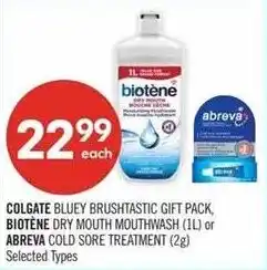 Shoppers Drug Mart Colgate bluey brushtastic gift pack offer