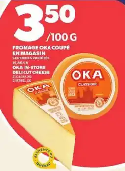 Provigo Oka deli cut cheese offer