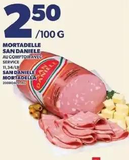 Provigo San Daniele mortadella offer