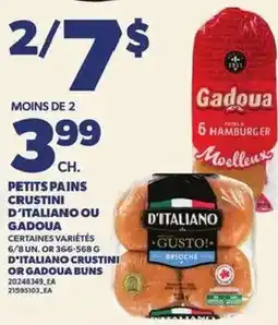 Provigo D'italiano petit pains crustinis offer