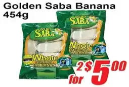 Jian Hing Supermarket Golden Saba Banana offer