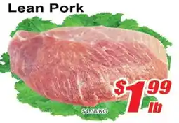 Jian Hing Supermarket Lean Pork offer