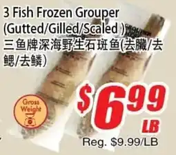 WinCo Food Mart 3 fish frozen grouper offer