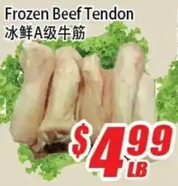 WinCo Food Mart Frozen Beef Tendon offer