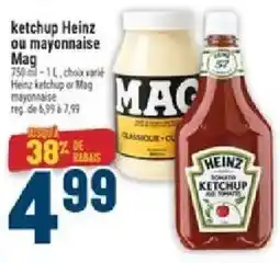 Marché Adonis Heinz ketchup or Mag mayonnaise offer