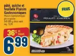 Marché Adonis Plaisirs Gastronomiques pâté, quiche et feuilleté offer