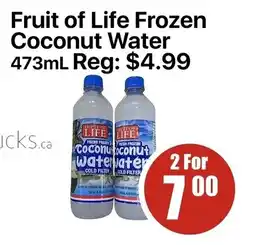 Aigoo Foodmart Fruit of Life Frozen Coconut Water offer