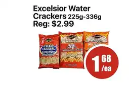 Aigoo Foodmart Excelsior water crackers offer