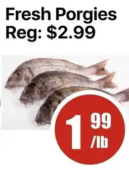 Aigoo Foodmart Fresh Porgies offer