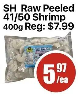 Aigoo Foodmart SH Raw Peeled 41/50 Shrimp offer