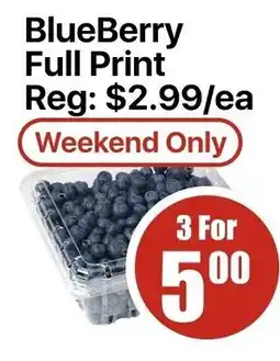 Aigoo Foodmart BlueBerry Full Print offer