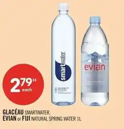 Shoppers Drug Mart Glacéau smartwater, evian or fuj natural spring water offer