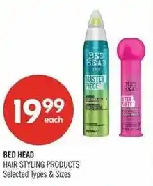 Shoppers Drug Mart Bed Head hair styling products offer