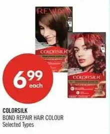 Shoppers Drug Mart Colorsilk bond repair hair colour offer
