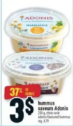 Marché Adonis Adonis hummus offer