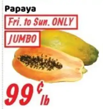 Nations Fresh Foods Papaya offer