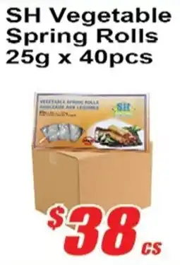 Jian Hing Supermarket SH Vegetable Spring Rolls offer