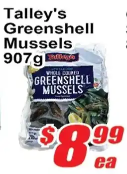 Jian Hing Supermarket Talley's Greenshell Mussels offer