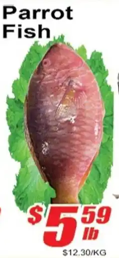 Jian Hing Supermarket Parrot Fish offer