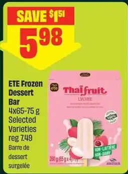 FreshCo Ete Frozen Dessert Bar offer