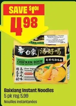 FreshCo Baixiang Instant Noodles offer