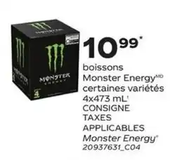 Provigo Monster Energy offer
