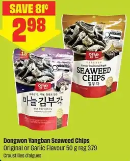 FreshCo Dongwon Yangban Seaweed Chips offer