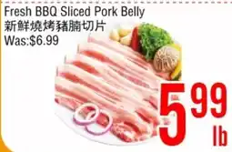 Fresh Value Fresh BBQ Sliced Pork Belly offer
