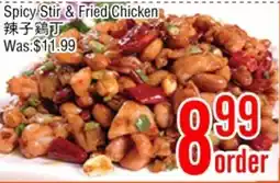 Fresh Value Spicy Stir & Fried Chicken offer
