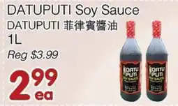 Bravo Fresh Foods Datuputi soy sauce offer