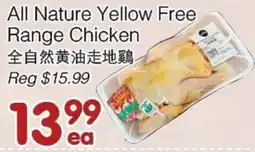 Bravo Fresh Foods All Nature Yellow Free Range Chicken offer