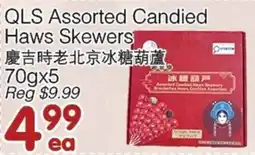 Bravo Fresh Foods Qls assorted candied haws skewers offer