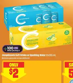 FreshCo Compliments sparkling water offer