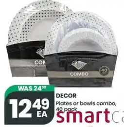 Olive Branch Smartca decor plates or bowls combo offer