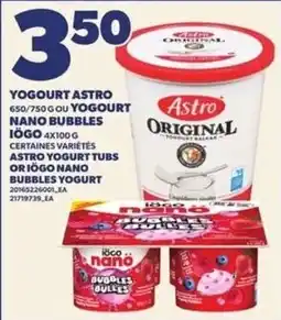 Provigo Astro yogurt offer
