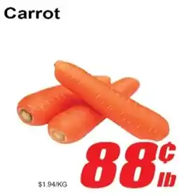 Jian Hing Supermarket Carrot offer