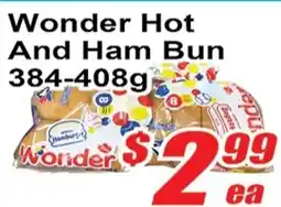 Jian Hing Supermarket Wonder hot and ham bun offer
