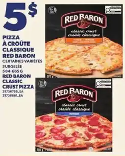 Provigo Red Baron classic crust pizza offer