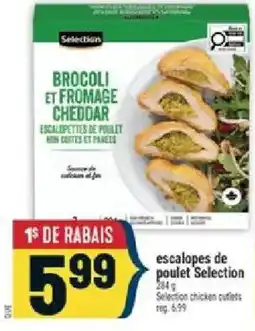 Marché Adonis Selection escalopes de poulet offer